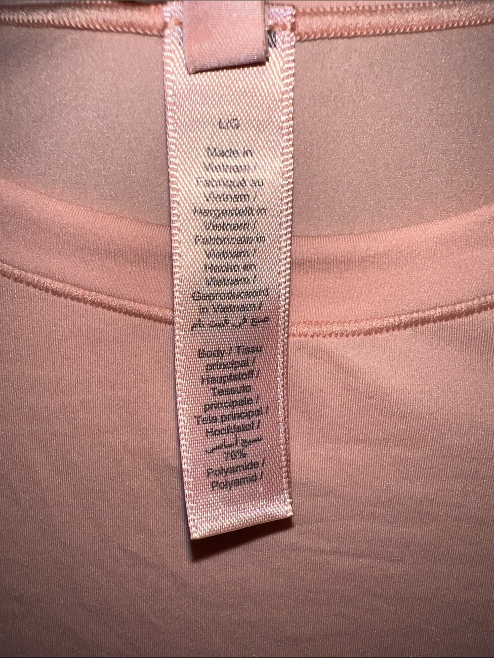 SKIMS Fits Everybody T-Shirt Peachy Pink Size Large - Picture 4 of 6